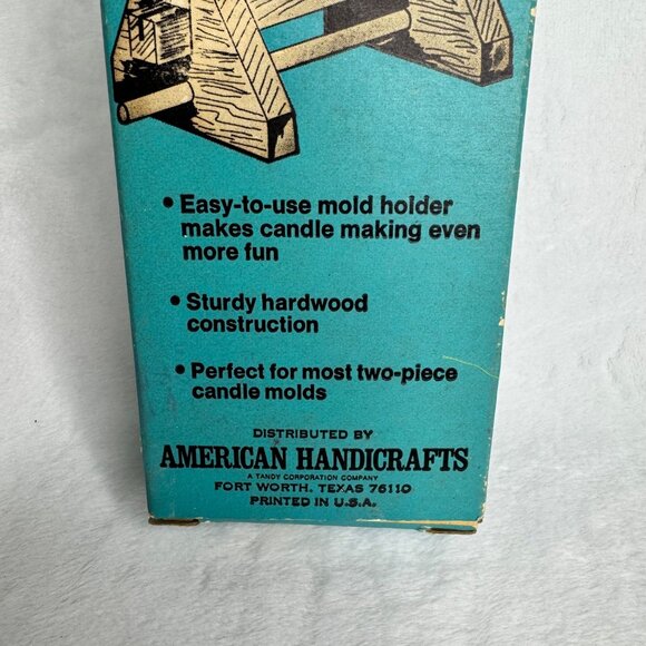 Vintage Candle Mold Holder No. 6400  American Handicrafts Made in USA - Picture 2 of 9